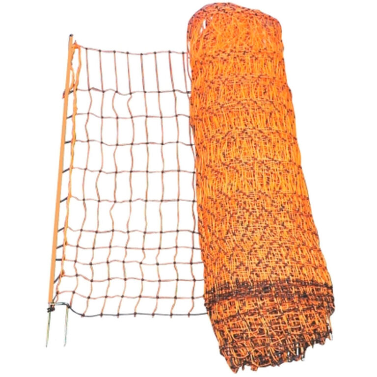 Olli kanaverkko sähköistettävä 112 cm korkea, 50 metriä rullassa Poultry net