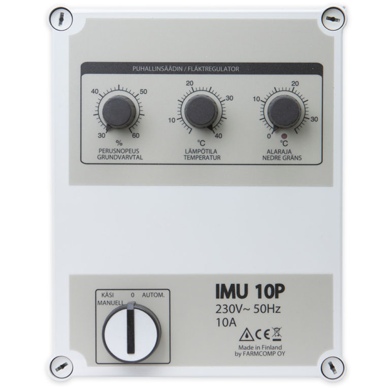 IMU 10P -puhallinsäädin
