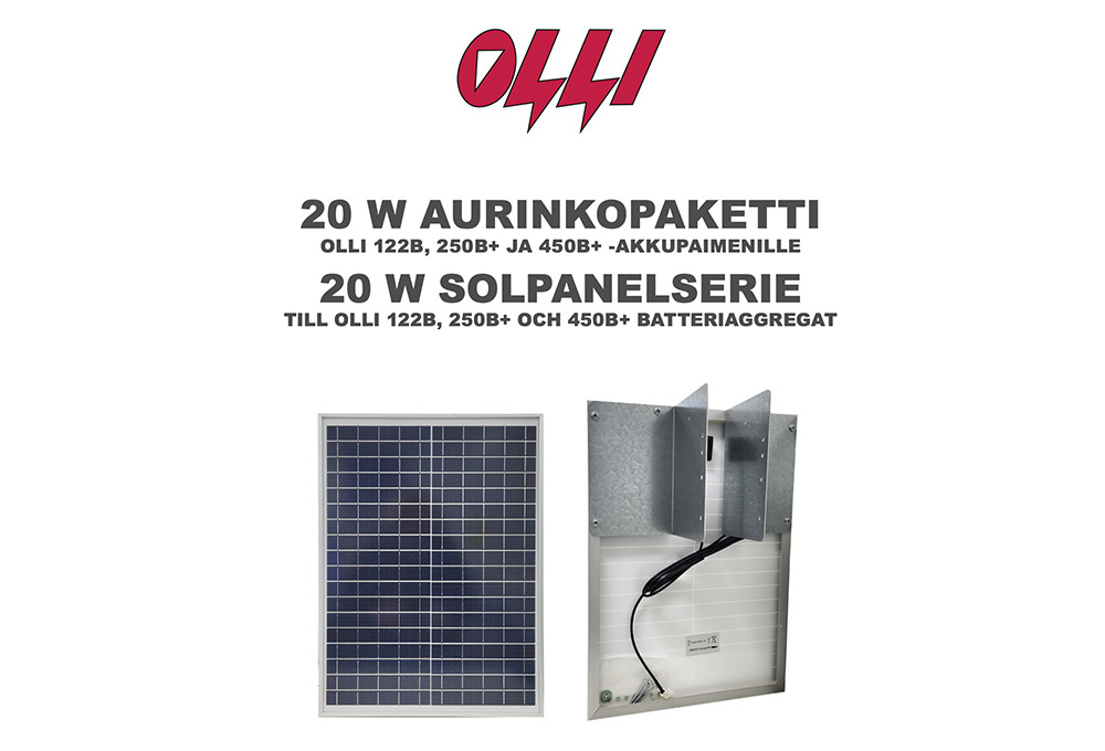 Olli 20W aurinkopaketti